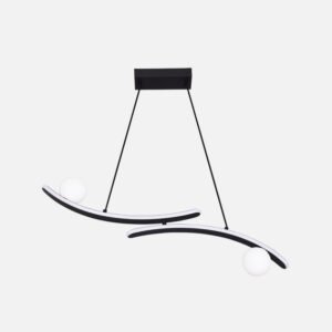 Colgante Fermoselle 24w+6w 4000k Negro Regx82x9 Cm 2550lm
