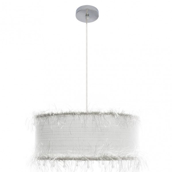 Colgante Hilos 1xe27 Blanca Regx50x50 Cm