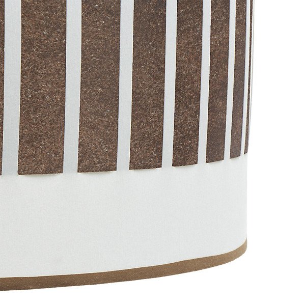 Colgante Ivanna 1xe27 Marron/blanco-oxido Regx30x30 Cm