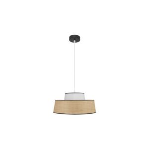 Colgante Jia 1xe27 Natural/blanco Regx40x40 cm