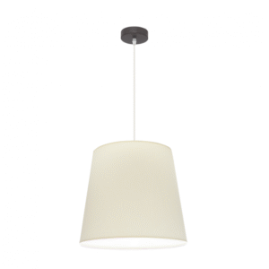 Colgante Maldivas 1xe27 Marron/beis Regx40x40 Cm