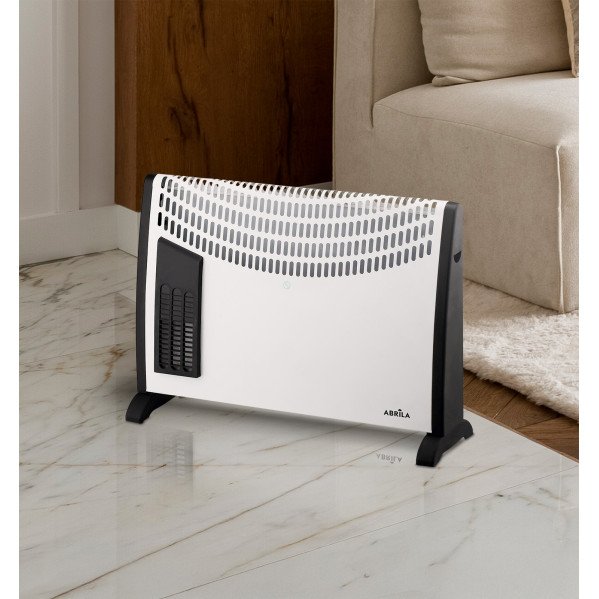 Convector Falla 2000w Blanco 3potencias Funcion Turbo Protecc.sobrecalentamiento, Asa, Termost.reg.48x68,5x20cm