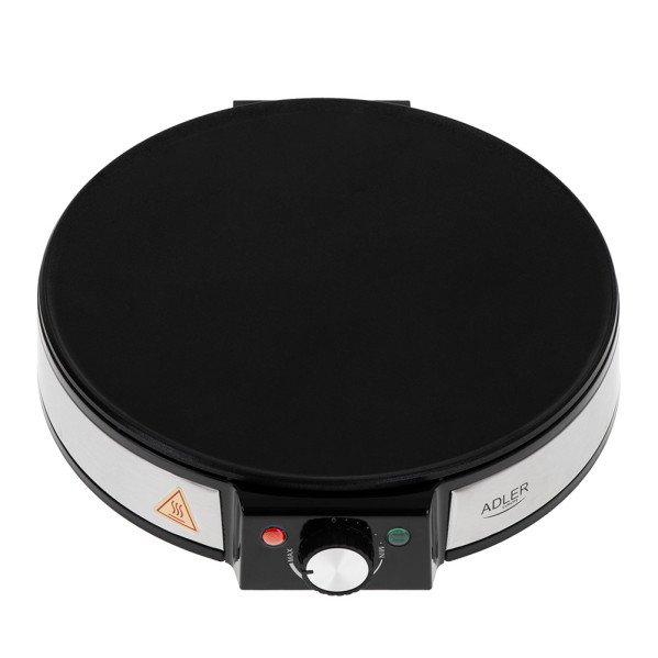 Crepera Antiadherente 1600w 30d C/accesorios Para Untar Y Volear Tortitas/tortillas