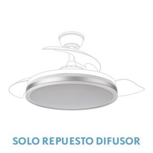 Difusor Ventilador Bayomo Grande 108d Niquel