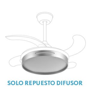 Difusor Ventilador Mbatis Niquel