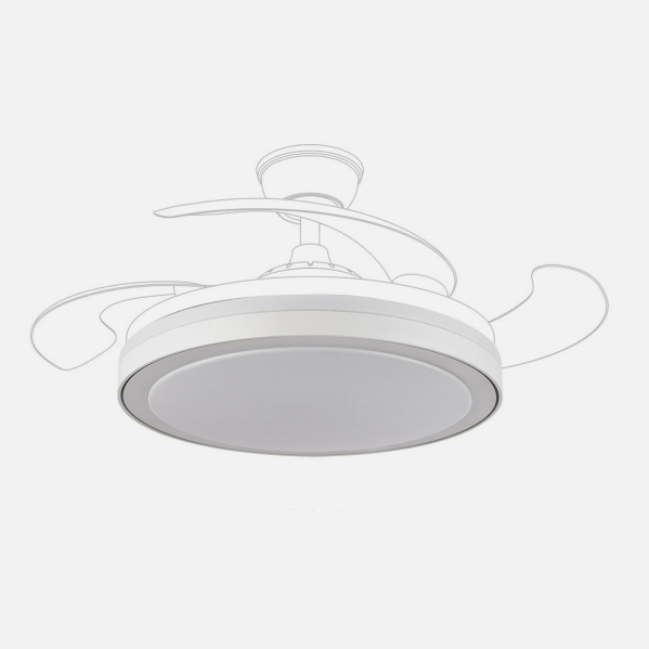 Difusor Ventilador Pequeño Esparta 91D Blanco (4 cogidas)