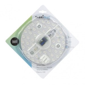Disco Led 24w 3000k Placa Red.blanco 17x17x2,5 Cm 1872lm