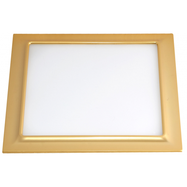 Downlight 16w 3000k Ventura Oro 1280lm 18x18