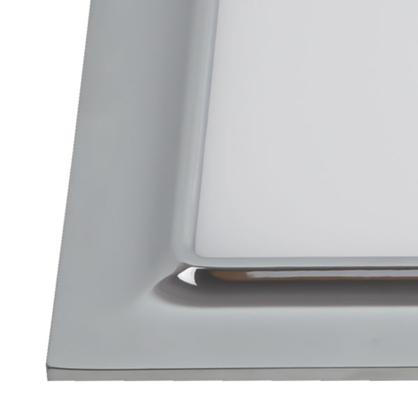 Downlight 20w 4000k Ventura Cromo 1600lm 21,5x21,5