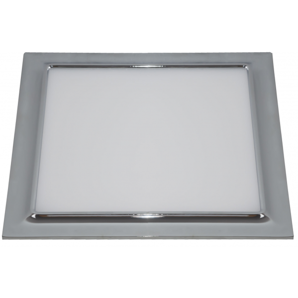 Downlight 20w 4000k Ventura Cromo 1600lm 21,5x21,5