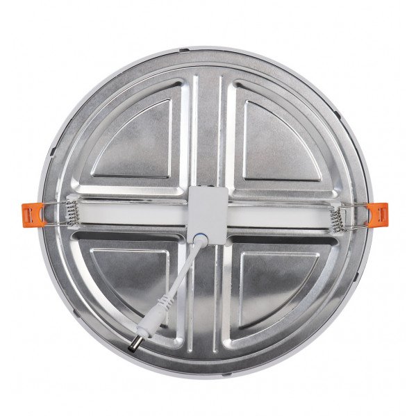 Downlight 20w 5500k Blanco Lejania 1x23x23 Cm 1900lm Empotrar Corte Ajustable 5-21d