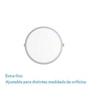 Downlight 8w 5500k Blanco Lejania 1x12x12cm 760lm Empotrar Corte Ajustable 5-10,5d