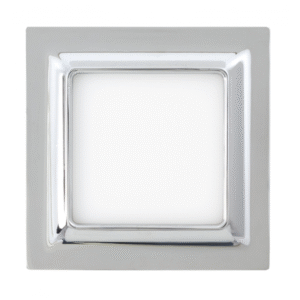 Downlight 9w 3000k Ventura Cromo 720lm 12x12