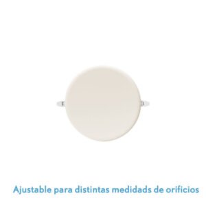 Downlight Led Smd Migmatita 18w 4000k Blanco 1800lm 2x12x12 Cm Corte Ajustable (7-10,8)