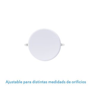 Downlight Led Smd Migmatita 18w 6500k Blanco 1800lm 2x12x12 Cm Corte Ajustable (7-10,8)