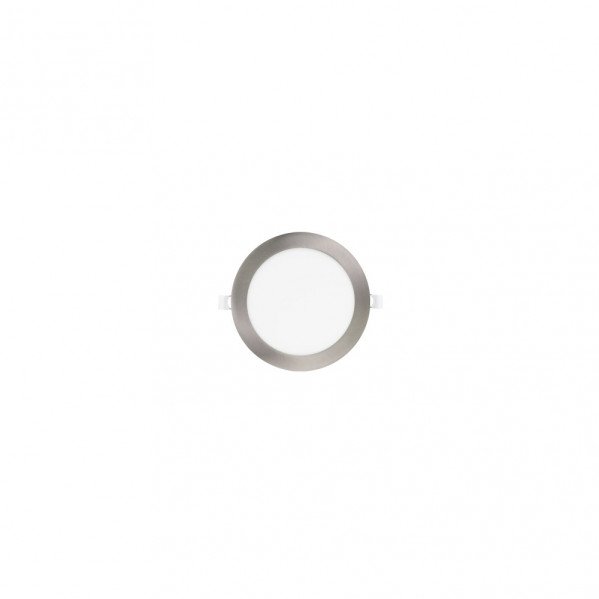 Downlight Obsidiana 4w 6500k Niquel Redondo 320lm 2,5x9x9 Cm Corte 7 Cm