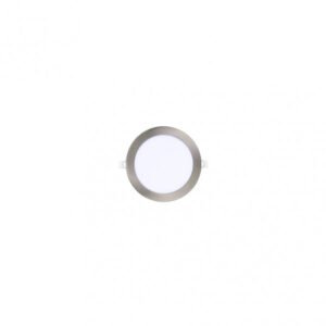 Downlight Obsidiana 4w 6500k Niquel Redondo 320lm 2,5x9x9 Cm Corte 7 Cm
