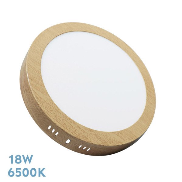 Downlight Superf. Thulita 18w 6500k Haya 1620lm 2,8x21x21 Cm
