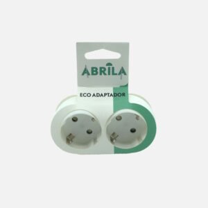 Eco Adaptador 2tomas Blister Mod6 2p+e 16a 230v Blanco Protecc. Infantil 5x10x8cm