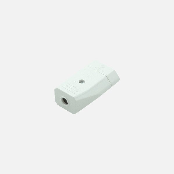 Eco Base Aerea Blister Mod3 2p+e 10a 230v Blanca 2x4x6cm