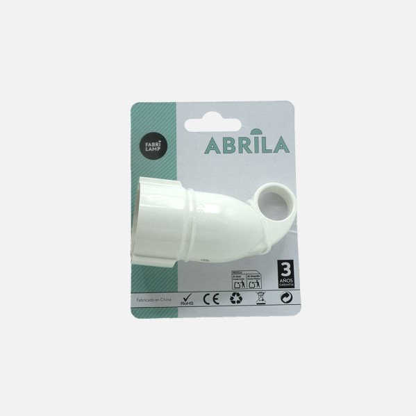 Eco Base Aerea Blister Mod4 2p+e 16a 230v Blanca 5x4x10cm C/anilla Tirador