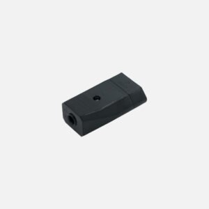 Eco Base Aerea Retractil Mod3 2p+e 10a 230v Negra 2x4x6cm