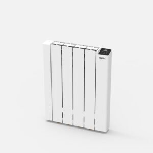 Emisor Termico C/fluido City Blanco 600w Contr.wifi Tersmostato Temporizador.prog.7d.proteccion Sobrecalentamiento 58x48x8cm