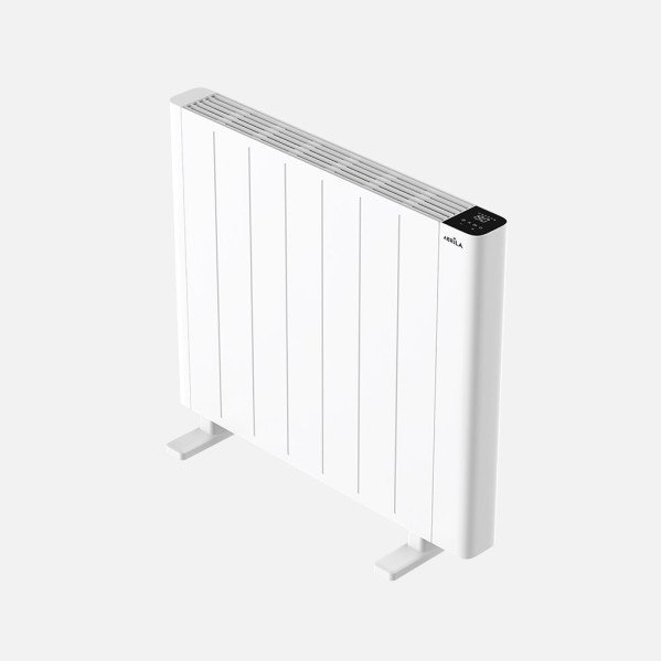 Emisor Termico De Aluminio Point Blanco 1500w 3modos Prog.7dias Tactil Protecc.antivuelco 58x67x8cm