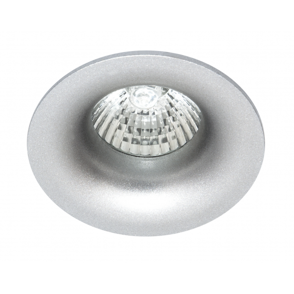 Empotrable Jeroglifico 1xgu10 Plata 3x8,5x8,5 Cm Corte 7d
