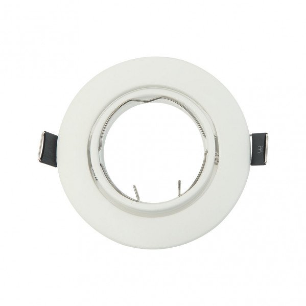 Empotrable Orient. Magura 1xgu10 Red. Blanco Mate 2,5x9x9 Cm Corte 6 Portalamparas Incluido