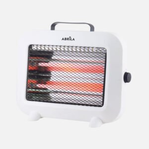 Estufa Elect.cuarzo Zorita 800w Blanco 2pot.tacto Frio, Antivuelco, Asa 25x32,5x10,5cm
