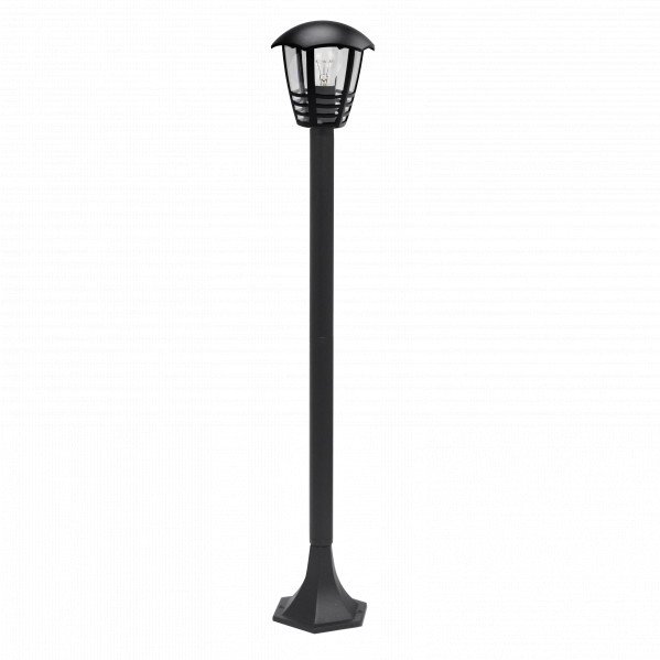 Farola Exterior Aluminio Alnilan 1xe27 Negro Ip44 94x18x18 Cm