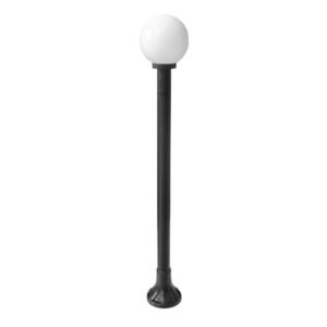 Farola Peq. Exterior Abanto 1xe27 Negro Ip44 130x20x20 Cm