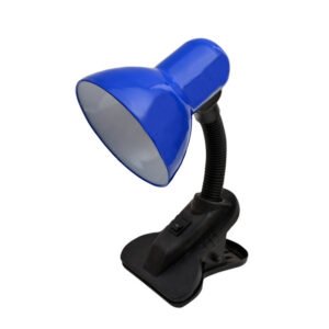 Flexo Dedalo Azul 1xe27 Pinza 26x11,5x12cm