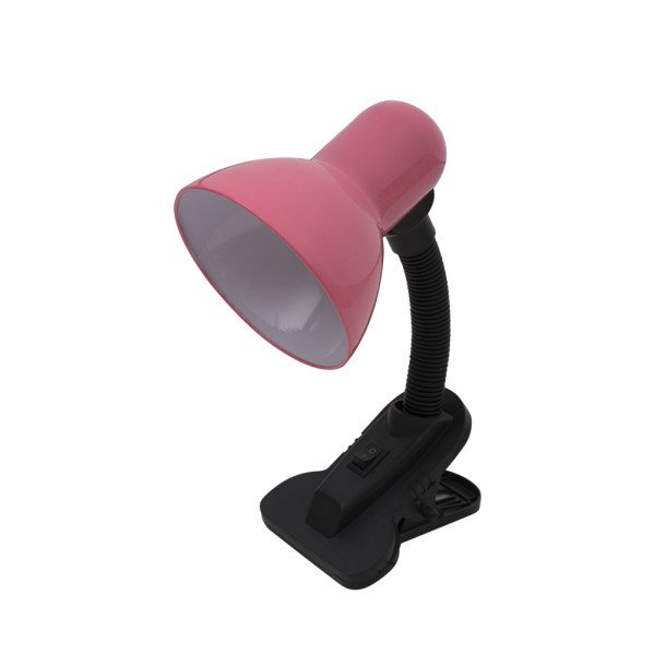 Flexo Dedalo Rosa 1xe27 Pinza 26x11,5x12cm