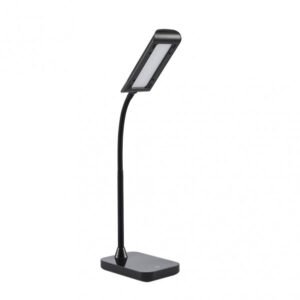 Flexo Oliver 5w 6000k Negro 375lm 43x10x25 Cm Regulable 3 Intensidades, Flexible, Orientable Y Tactil