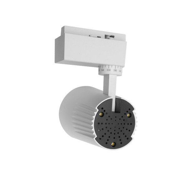 Foco Carril 20w 4000k Telma Blanco 1800lm 36º Orientable 330º Regx15,5x8,2 Cm