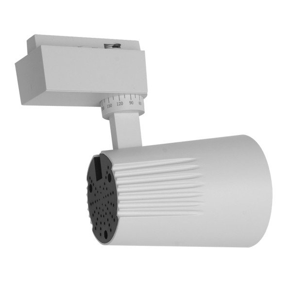 Foco Carril 20w 6000k Telma Blanco 1800lm 36º Orientable 330º Regx15,5x8,2 Cm