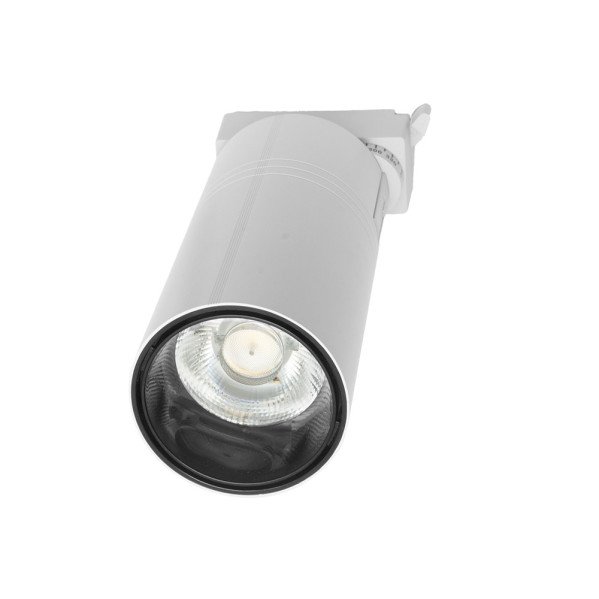 Foco Carril 30w 4000k Anzo Blanco 2700lm 36º Orientable 360º Regx22x7,5 Cm