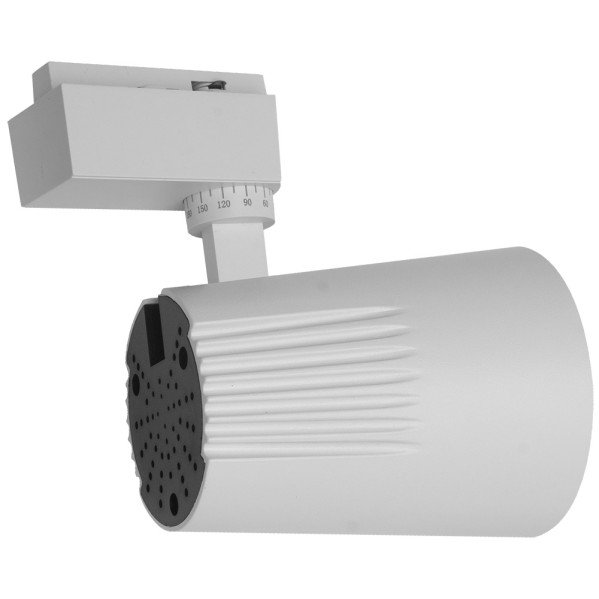 Foco Carril 40w 2700k Telma Blanco 3600lm 36º Orientable 330º Regx21x10,5 Cm