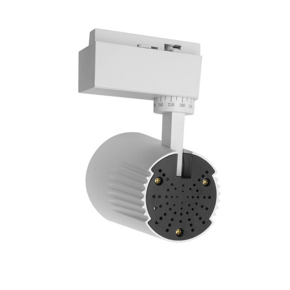 Foco Carril 40w 4000k Telma Blanco 3600lm 36º Orientable 330º Regx21x10,5 Cm