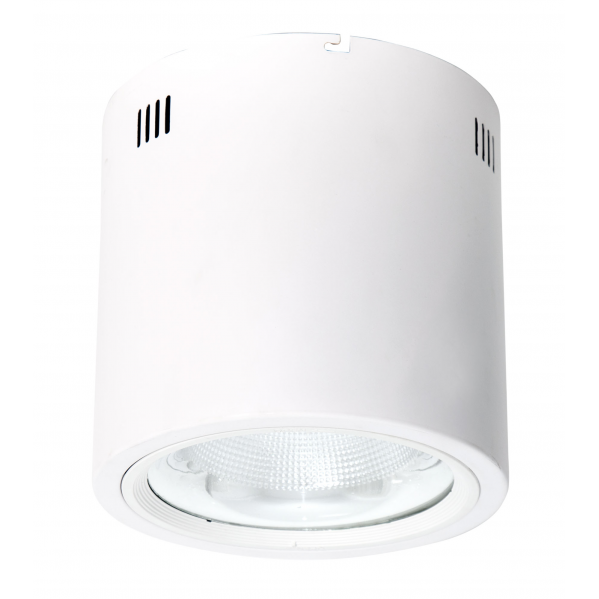 Foco Superf. 40w 4000k Tubular 3200lm Blanco 21,5x22,3x22,3 Cm