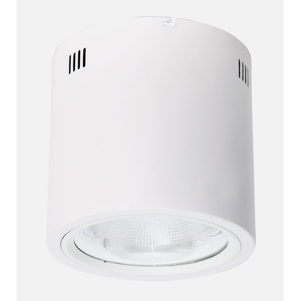 Foco Superf. 40w 4000k Tubular 3200lm Blanco 21,5x22,3x22,3 Cm