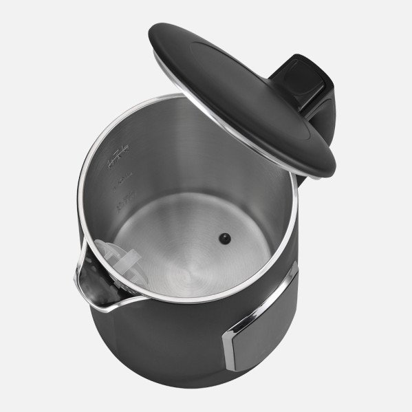 Hervidor De Agua Elec.ajenjo Negro 1,7l 2200w Base Girat. Diasplay 6programas Tacto Frio,apagado Autom.seguridad 26x22x16cm