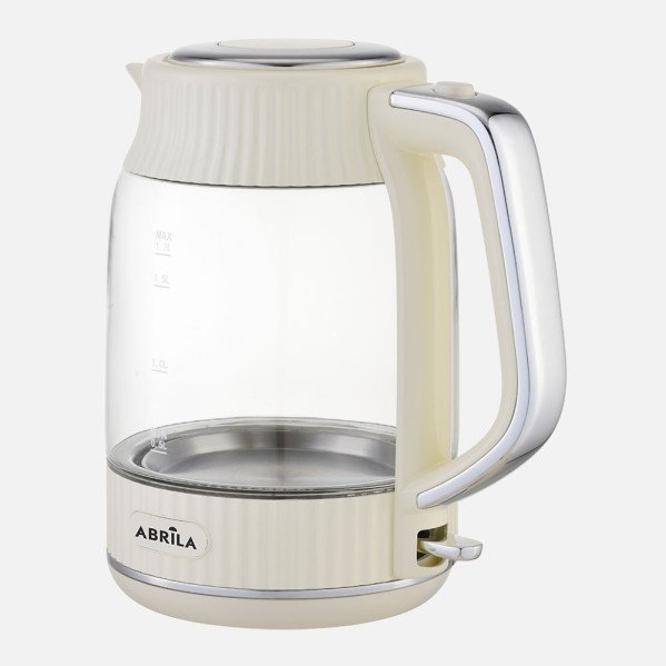Hervidor De Agua Elec.durazno Beis 1,7l 2200w Base Giratoria Tacto Frio,apagado Automatico.seguridad 24,5x23x15,5cm