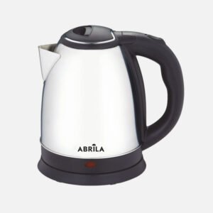 Hervidor De Agua Elec.flox Negro/plata 1l 1500w Base Giratoroa Tacto Frio,apag.aut.protecc. 20x22x16cm