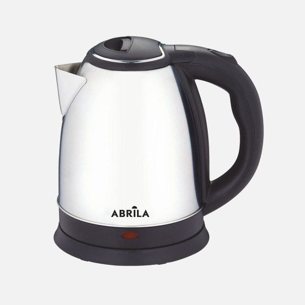 Hervidor De Agua Elec.flox Negro/plata 1l 1500w Base Giratoroa Tacto Frio,apag.aut.protecc. 20x22x16cm