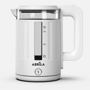 Hervidor De Agua Elec.surinam Blanco 1,7l 2200w Base Giratoria Tacto Frio,apgado Automatico seguridad 25x23,5x15cm