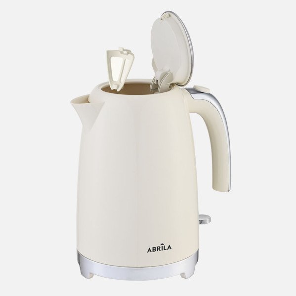 Hervidor De Agua Elec.yuka Beis 1,7l 2200w Base Girat.oria Tacto Frio,apagad.autom.seguridad 25x22x15,5cm