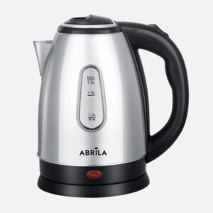 Hervidor De Agua Elect.arabigo Negro/plata 1,8l 1500w Base Giratoria,apagado Automatico 24,5x22x16cm